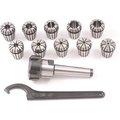 Abs Import Tools ER Spring Collet & Chuck Set - ER-40 - 17 Piece Set - MT3 39000531